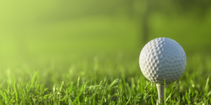 golfing