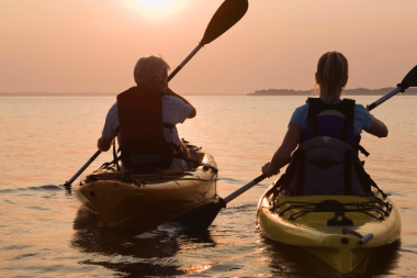 kayaking