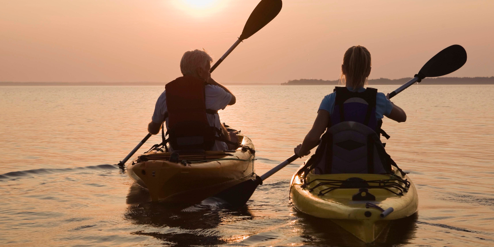 kayaking