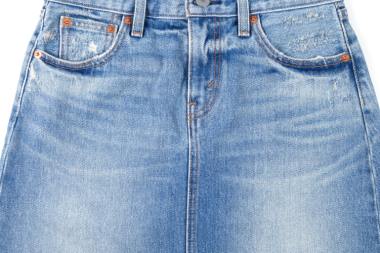 What to wear with a jean skirt