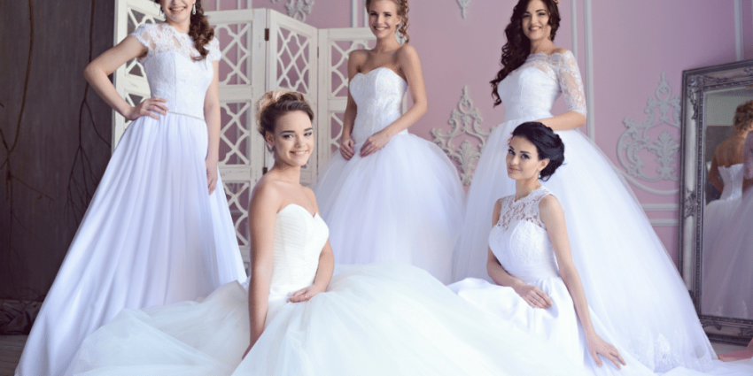 A line bridal gowns