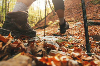 clean hiking boots